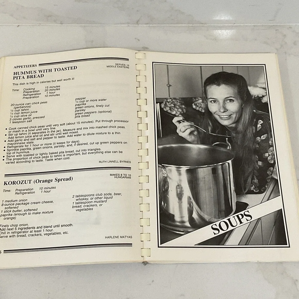 Francis W. Parker School Chicago IL Cookbook 1983 1st Print Parker Cooks